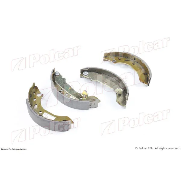 Kočioni paknovi FORD ESCORT V/VI (GAL/ALL/AVL), 90-95; ESCORT VII (GAL/AAL/ABL/ALL/AFL), 95-00; ORION (GAL), 90-93; 