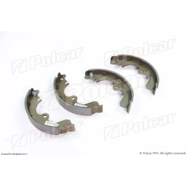 Kočioni paknovi TOYOTA PASEO (EL54), 95-99; STARLET (P8), 89-96; STARLET (P9), 96-99; 