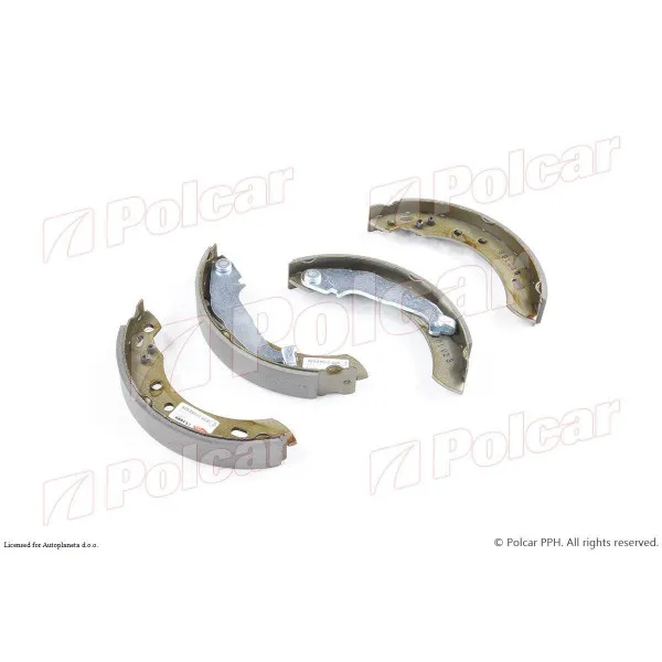 Kočioni paknovi NISSAN MICRA (K11), 92-03; 