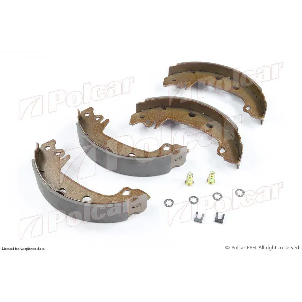 Kočioni paknovi CITROËN C15 (VD), 84-05; 