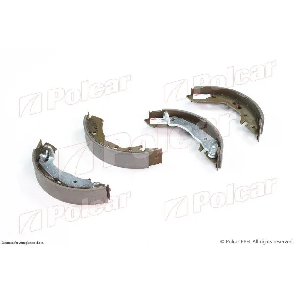 Kočioni paknovi HYUNDAI ACCENT (X-3), 94-00; EXCEL (X-2), 90-94; PONY (X-2), 90-94; 
