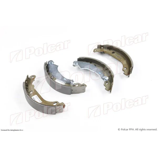 Kočioni paknovi PEUGEOT 206/206+ (2_), 98-12; 