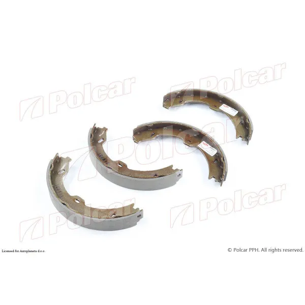 Kočioni paknovi MERCEDES CL-KLASSE (C216), 06-14; CLS-KLASSE (C219), 04-10; E-KLASSE (W211), 02-09; 