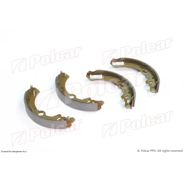 Kočioni paknovi SUZUKI ALTO (FF), 02-06; IGNIS (FH), 00-08; WAGON R+ (MM), 00-08; 