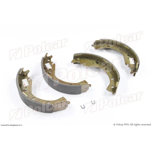 Kočioni paknovi TOYOTA RAV4 (XA20), 00-06; 