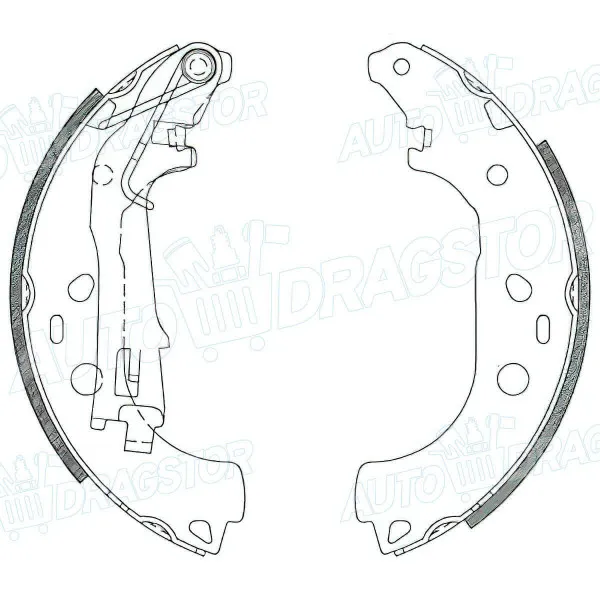 Kočioni paknovi FIAT, LANCIA 