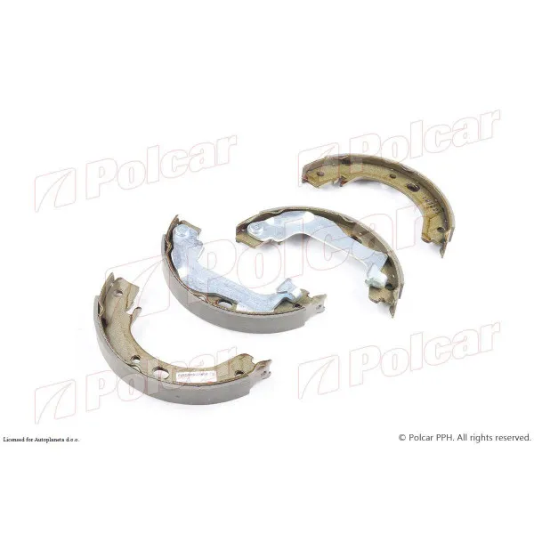 Kočioni paknovi TOYOTA COROLLA (E12), 02-07; 