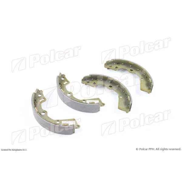 Kočioni paknovi KIA PICANTO (SA), 04-11; 