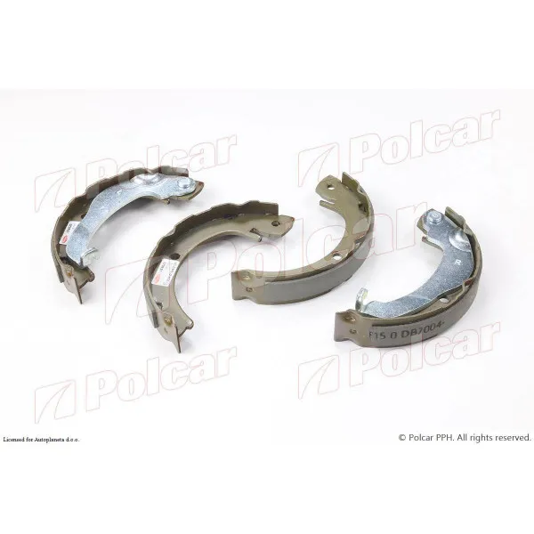 Kočioni paknovi TOYOTA COROLLA VERSO (ZER/ZZE), 04-09; 