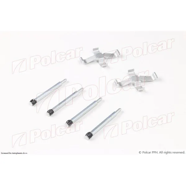 Set za reparaciju kočnica VOLVO 200 (P242/P244/P262/P264), 74-93; 700 (704/744/745/764/765/780), 81-92; 800 (LS/LW), 91-97; 940/960, 90-97; C70, 97-06; S70 (LS 