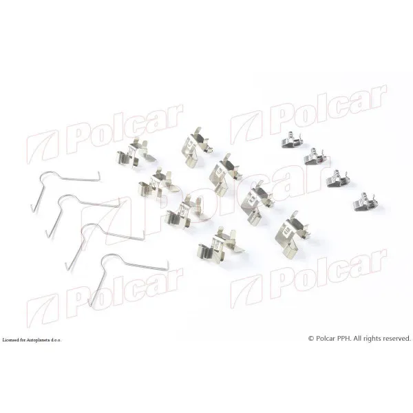 Set za reparaciju kočnica TOYOTA CAMRY (SV10/11), 82-86; CARINA II (T15/T17), 83-92; CELICA (T16), 86-89; CELICA (T18), 89-93; COROLLA (E10), 92-97; COROLLA (E 