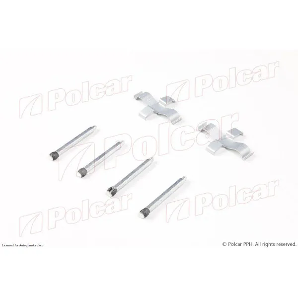 Set za reparaciju kočnica MERCEDES 190 (W201), 82-93; C-KLASSE (W202), 93-01; W124/E-KLASSE, 84-96; 