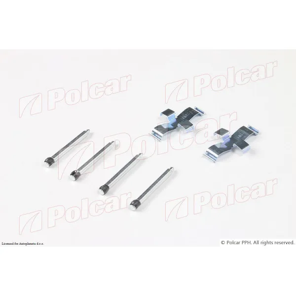 Set za reparaciju kočnica MERCEDES 190 (W201), 82-93; 