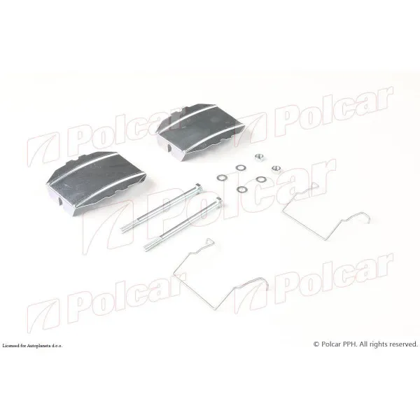 Set za reparaciju kočnica CITROËN BX (XB), 82-94; CX (MA), 74-91; XANTIA (X1/X2), 93-01; XM (Y3/Y4), 89-00; 