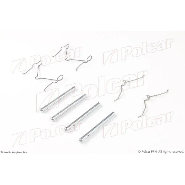 Set za reparaciju kočnica MAZDA 323 (BG), 89-94; 323 (BH/BA), 94-98; 323 F (BG), 89-94; 