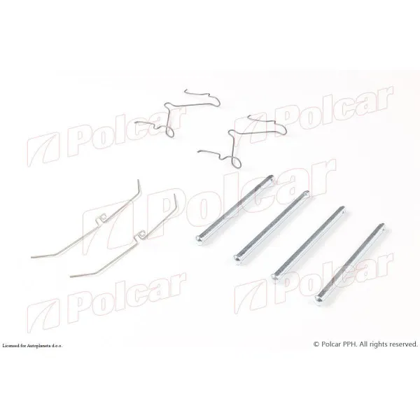 Set za reparaciju kočnica TOYOTA, VOLKSWAGEN 