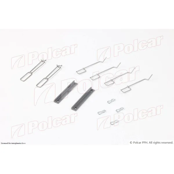Set za reparaciju kočnica RENAULT TWINGO (C06), 93-06; 