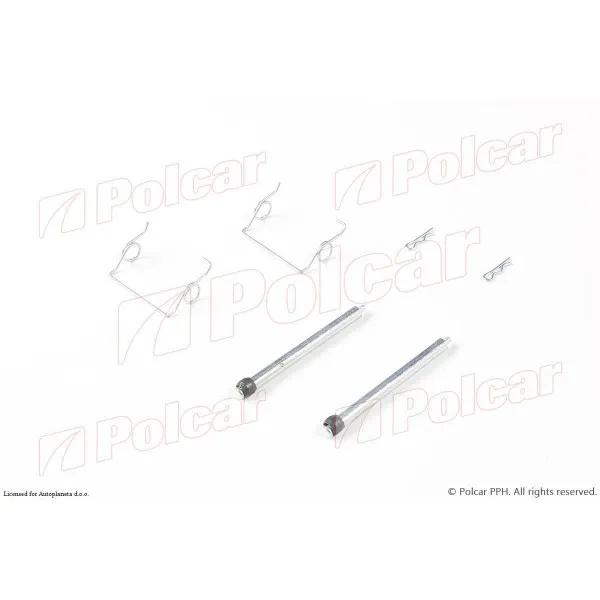 Set za reparaciju kočnica RENAULT 21 (B48/K48), 86-94; ESPACE II (J/S63), 91-96; ESPACE III (JE), 96-02; LAGUNA I (B/K56), 93-01; SAFRANE (B54), 92-00; 