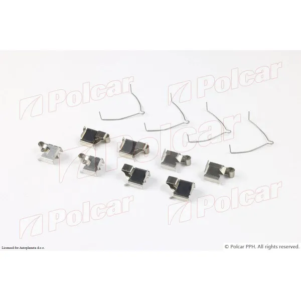 Set za reparaciju kočnica TOYOTA CAMRY (SXV10/VCV10), 91-96; CAMRY (XV20), 96-01; CARINA E, 92-97; CELICA (T20), 94-99; COROLLA (E10), 92-97; PICNIC (XM10), 96 