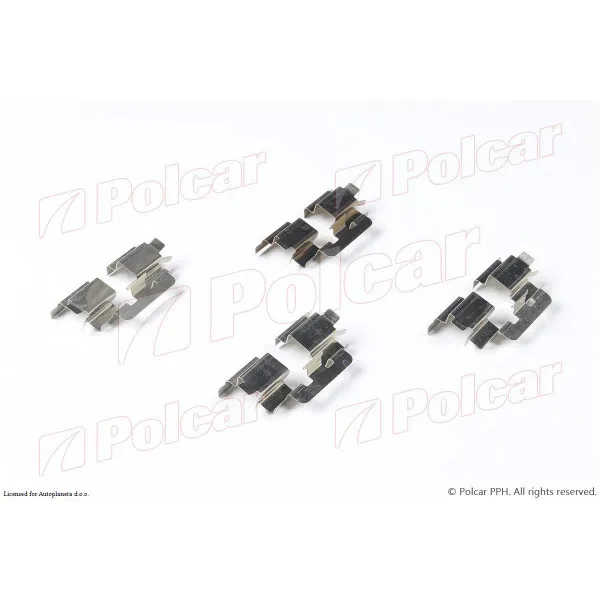 Set za reparaciju kočnica MERCEDES A-KLASSE (W168), 97-04; 