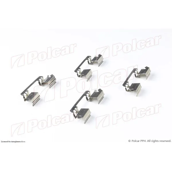 Set za reparaciju kočnica MERCEDES E-KLASSE (W211), 02-09; 