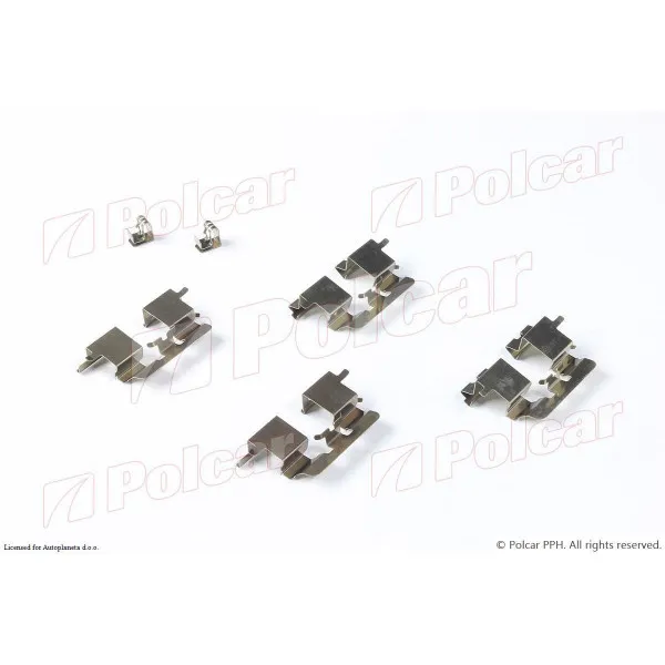 Set za reparaciju kočnica TOYOTA AVENSIS VERSO (M2/R1), 01-09; PREVIA (ACR), 00-05; 