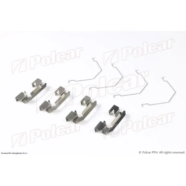 Set za reparaciju kočnica MAZDA 323 (BJ), 98-03; 323 F (BJ), 98-03; 626 (GF/GW), 98-02; MX-6 (GE6), 92-98; PREMACY (CP), 99-05; 