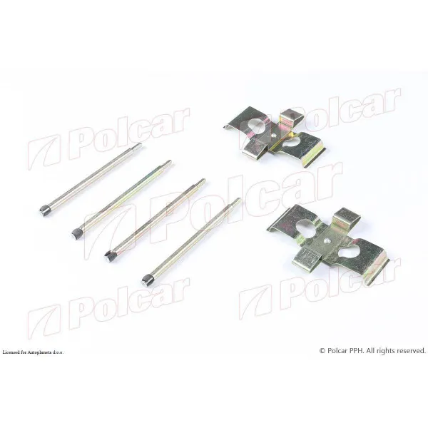 Set za reparaciju kočnica MERCEDES S-KLASSE (W140), 91-98; 