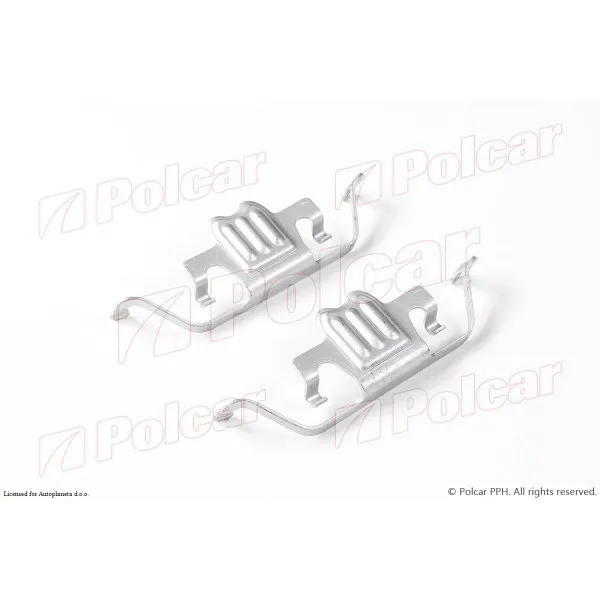 Set za reparaciju kočnica BMW 5 (E60/61), 03-10; 6 (E63/64), 03-10; X5 (E70), 06-13; X5 (F15), 13-19; X6 (E71), 08-14; X6 (F16), 14-19; 