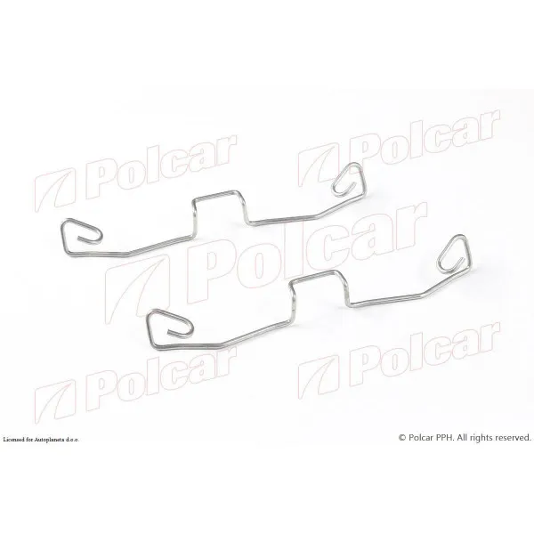 Set za reparaciju kočnica AUDI A6 (C5/4B), 97-04; 