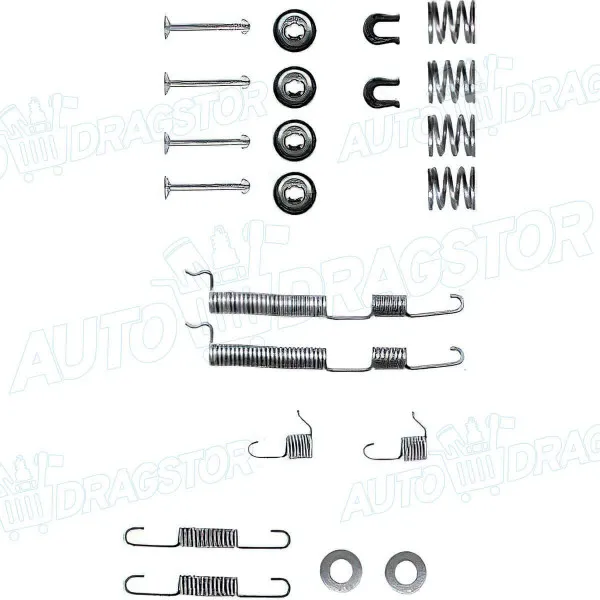 Paknovi (komplet sa oprugama, polugama, makazama….) NISSAN MICRA (K10), 82-92; 