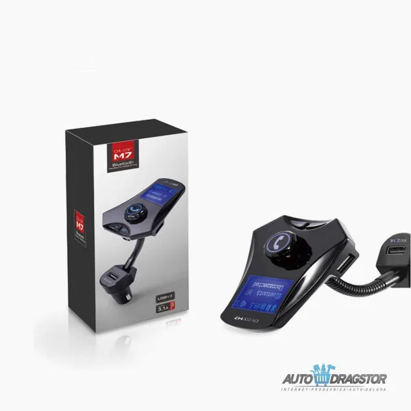 FM PREDAJNIK (TRANSMITER), 3 USB ULAZA, BLUETOOTH 5.0.MP3/WMA 