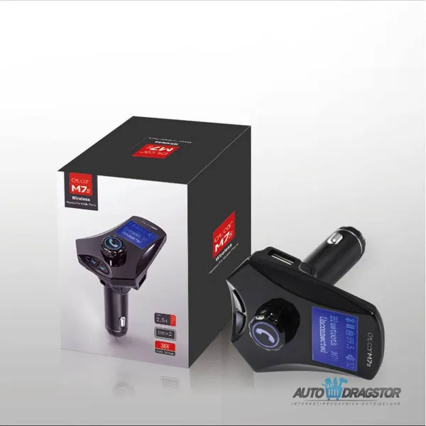 FM PREDAJNIK (TRANSMITER), 2 USB ULAZA, BLUETOOTH 5.0,MP3/WMA 