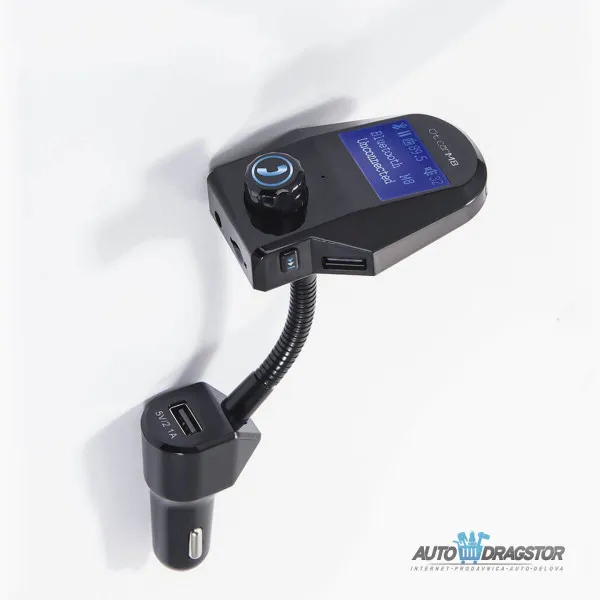 FM PREDAJNIK (TRANSMITER), 3 USB ULAZA, BLUETOOTH 5.0,MP3/WMA 