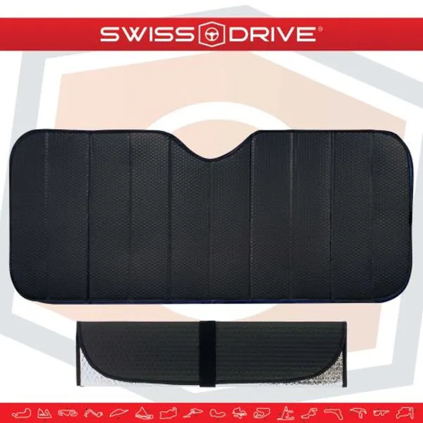 ZAŠTITA OD SUNCA 145x70CM MAT CRNA 