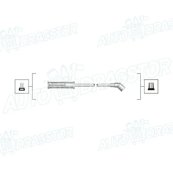 Kablovi svećica RENAULT CLIO II (B0/1/2), 98-12; 