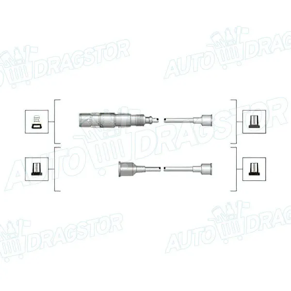 Kablovi svećica SEAT, VOLKSWAGEN 
