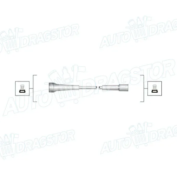 Kablovi svećica RENAULT ESPACE III (JE), 96-02; LAGUNA I (B/K56), 93-01; MEGANE I (A), 95-02; MEGANE SCENIC (JA0/1), 96-99; 
