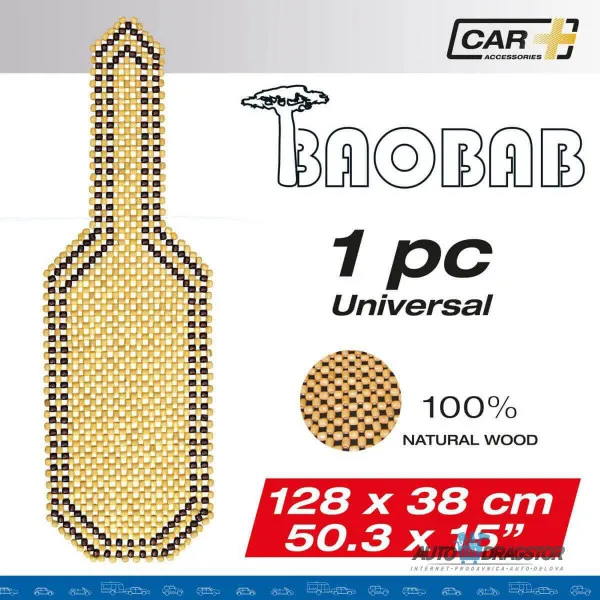 OBLOGA SEDIŠTA DRVENA 128X38 