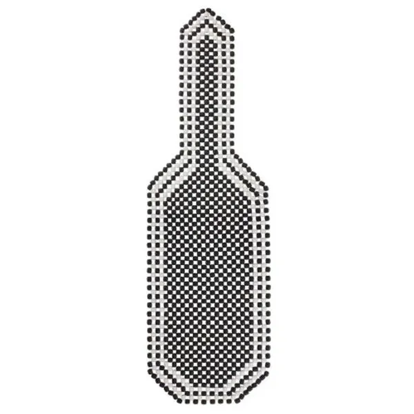 OBLOGA SEDIŠTA DRVENA BELO/CRNA 