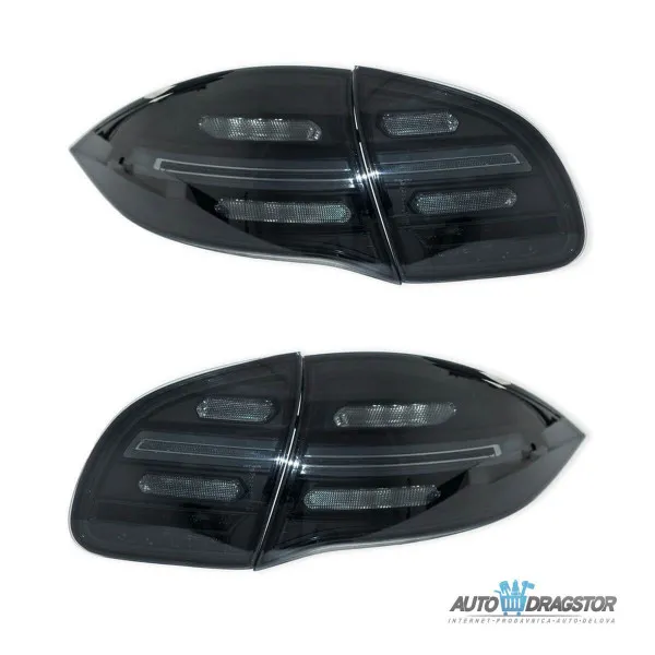 PORSCHE CAYENNE (92A) 2011-2014 ZATAMLJENA DINAMIČKA FULL LED ŠTOP SVETLO-SET 4KOM 