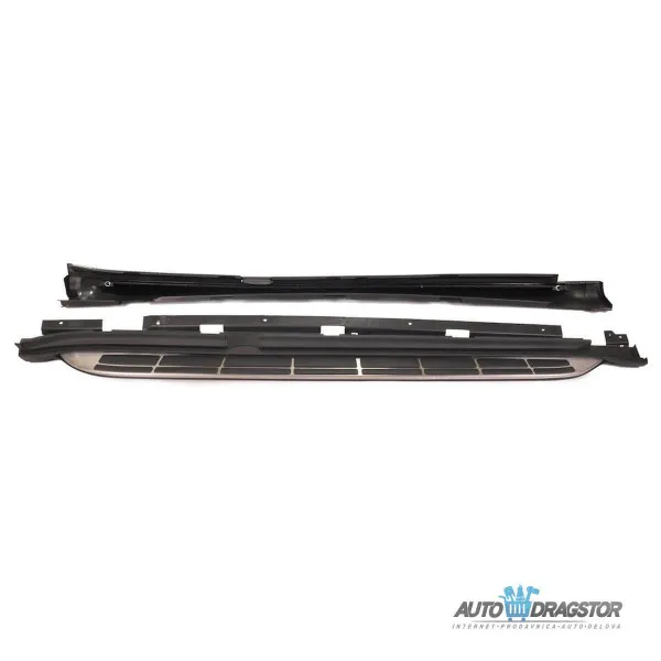 PORSCHE MACAN (95B) 2014-  ALUMINIJUMSKO BOČNO GAZIŠTE KOMPLET SA DELOVIMA ZA MONTAŽU-SET 