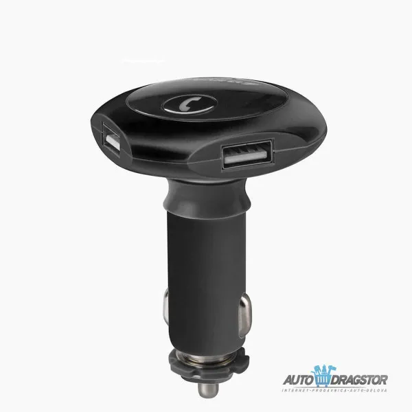 FM PREDAJNIK (TRANSMITER), 2 USB ULAZA, BLUETOOTH 5.0,MP3/WMA 