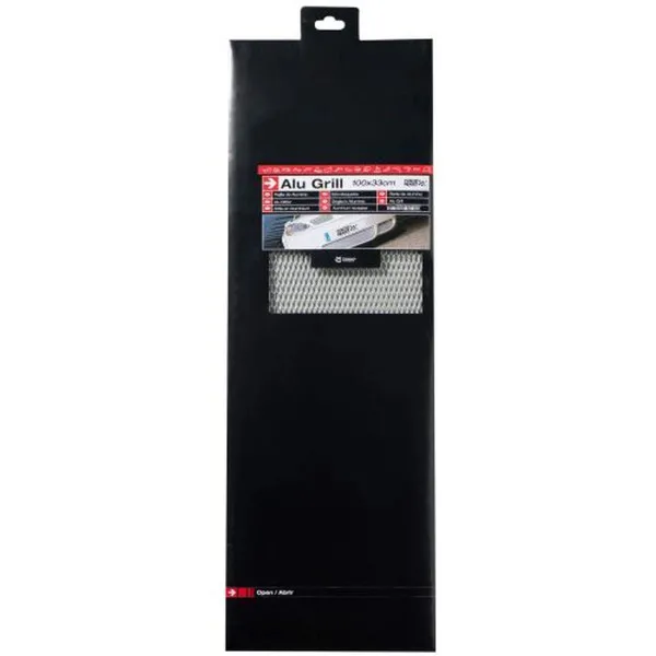 ALUMINIJUMSKA MREŽICA ZA GRIL 33X100CM SREBRNA 