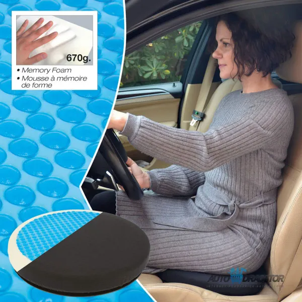 MEMORIJSKI JASTUK ZA SEDIŠTE SA GELOM 