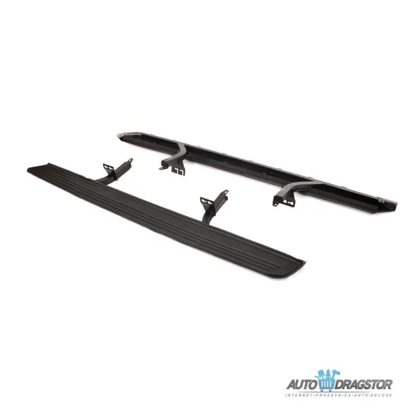 RANGE ROVER (L322) 2002-2012  ALUMINIJUMSKO BOČNO GAZIŠTE KOMPLET SA DELOVIMA ZA MONTAŽU-SET 