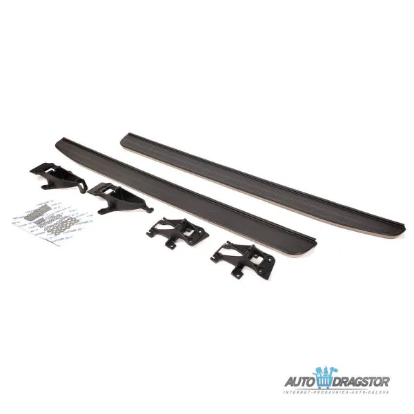 RANGE ROVER SPORT (L494) 2014-  ALUMINIJUMSKO BOČNO GAZIŠTE KOMPLET SA DELOVIMA ZA MONTAŽU-SET 