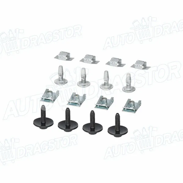 Set žabica za zaštitu motora (šuspleh) RENAULT ESPACE IV (JK), 02-15; LAGUNA II (G), 01-07; VEL SATIS (BJ0), 02-09; 