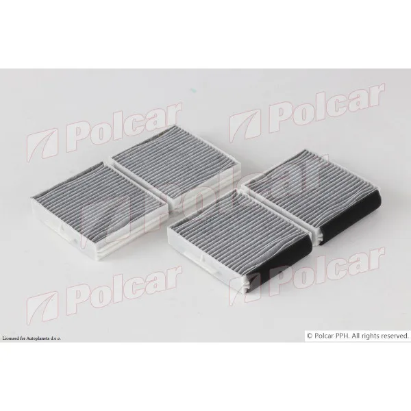 Filter kabine sa aktivnim ugljem MAZDA 323 (BJ), 98-03; 323 F (BJ), 98-03; 626 (GF/GW), 98-02; PREMACY (CP), 99-05; 