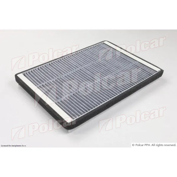 Filter kabine sa aktivnim ugljem MERCEDES A-KLASSE (W168), 97-04; VANEO (W414), 02-05; 